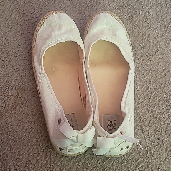 UGG Shoes - Uggs canvas slip on
